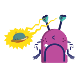 Robot Monster sticker #5812573