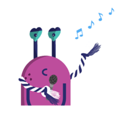 Robot Monster sticker #5812576