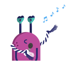 Robot Monster sticker #5812576