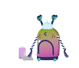 Robot Monster sticker #5812598