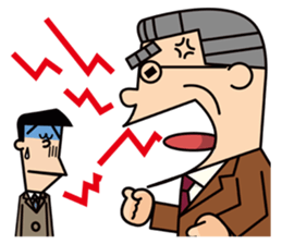 salaried workers. sticker #5812650