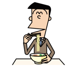 salaried workers. sticker #5812651