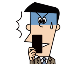 salaried workers. sticker #5812653