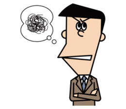 salaried workers. sticker #5812656