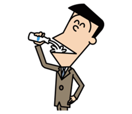 salaried workers. sticker #5812659