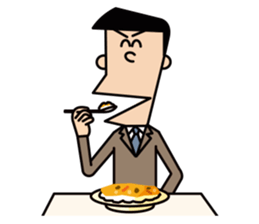 salaried workers. sticker #5812672