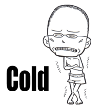 People of thinning hair sticker #5813363