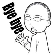 People of thinning hair sticker #5813385