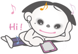 A pretty sticker of Sakura. sticker #5813523