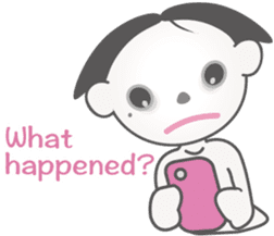 A pretty sticker of Sakura. sticker #5813528