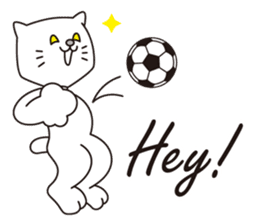 Costume of the cat -English-soccer- sticker #5813883