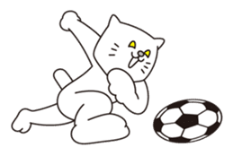 Costume of the cat -English-soccer- sticker #5813887