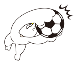 Costume of the cat -English-soccer- sticker #5813889