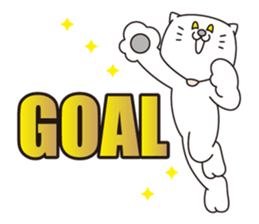 Costume of the cat -English-soccer- sticker #5813902