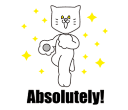 Costume of the cat -English-soccer- sticker #5813909