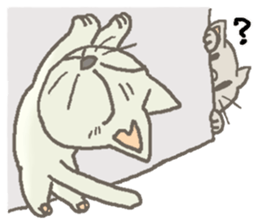 Cat / Chat 4 Picture only sticker #5814581