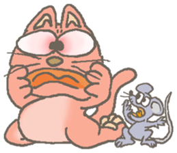 Cat / Chat 4 Picture only sticker #5814587