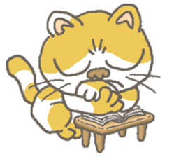 Cat / Chat 4 Picture only sticker #5814588