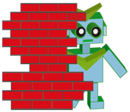 Healing system of the robot sticker #5814708