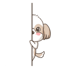 Sarah & King (Lovely Shih Tzu) sticker #5814858
