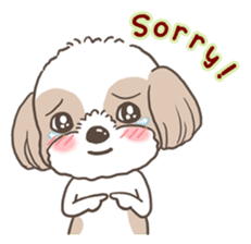 Sarah & King (Lovely Shih Tzu) sticker #5814863