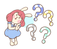 Bunny And Stars (English ver.) sticker #5814910