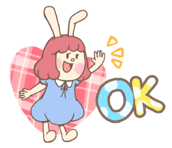 Bunny And Stars (English ver.) sticker #5814918