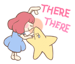 Bunny And Stars (English ver.) sticker #5814921