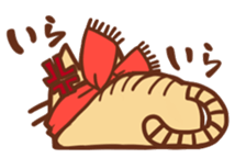 Scarf cat sticker #5815059