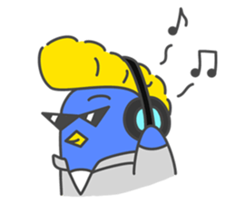 Rock Penguin sticker #5815191