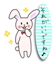 Rabbit, bear, penguin stickers sticker #5815698