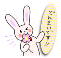 Rabbit, bear, penguin stickers sticker #5815713