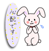 Rabbit, bear, penguin stickers sticker #5815719