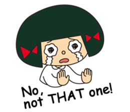 "Always-an-Excuse" Annie sticker #5815886