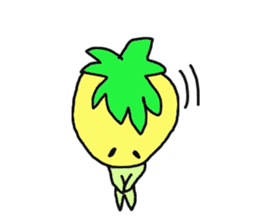 Pleasant pineapple sticker #5815940