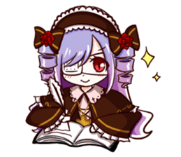 Chu-nibyou Evil Spirit Contractor sticker #5816746