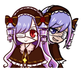 Chu-nibyou Evil Spirit Contractor sticker #5816759