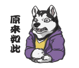Hoodie series: Dog sticker #5816964