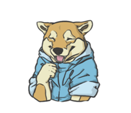Hoodie series: Dog sticker #5816967