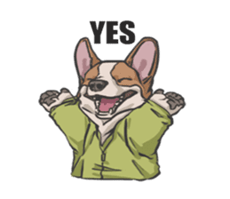 Hoodie series: Dog sticker #5816970