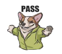 Hoodie series: Dog sticker #5816972