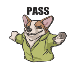 Hoodie series: Dog sticker #5816972