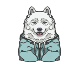 Hoodie series: Dog sticker #5816990