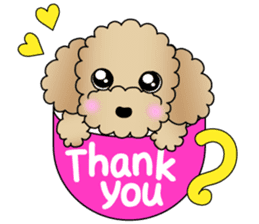 The Toy Poodle stickers sticker #5817082