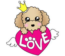 The Toy Poodle stickers sticker #5817091