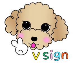 The Toy Poodle stickers sticker #5817095