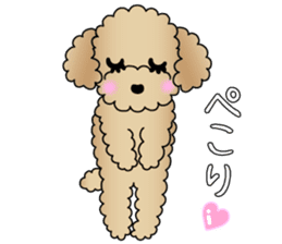 The Toy Poodle stickers sticker #5817096