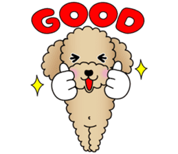 The Toy Poodle stickers sticker #5817103