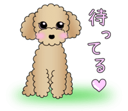The Toy Poodle stickers sticker #5817139
