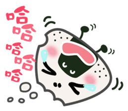 Onigiri A-Jei speaks in Chinese sticker #5817739